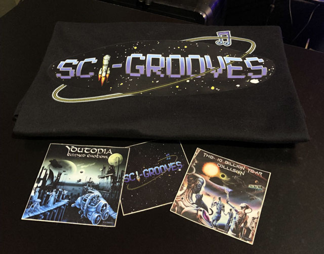 Sci-Grooves merch